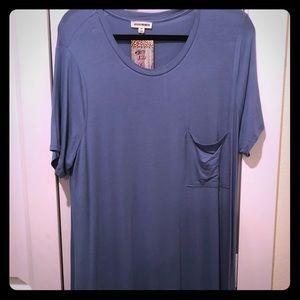 Boutique pocket tee dress